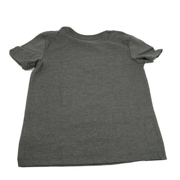 Cat & Jack T-Shirt Shirt Super Amazing Brother Boys Size 4T Gray Gold NEW - Picture 4 of 6